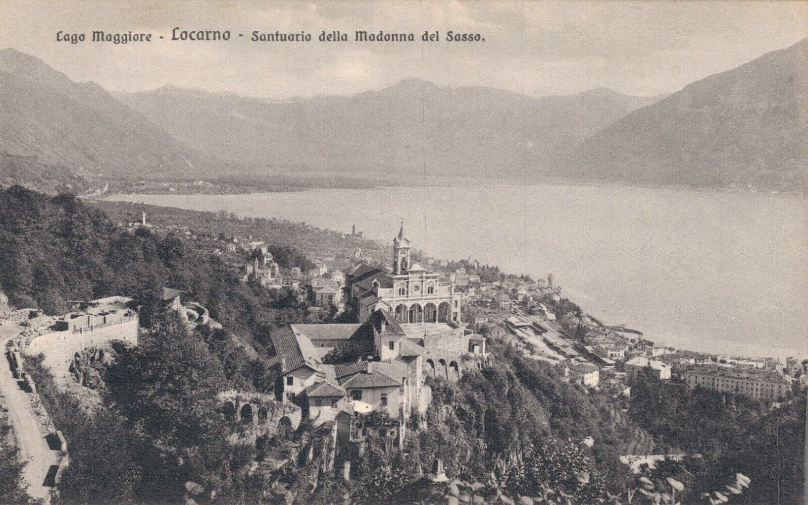 Switzerland Locarno Lago Maggiore Santuario della Madonna del Sasso B20