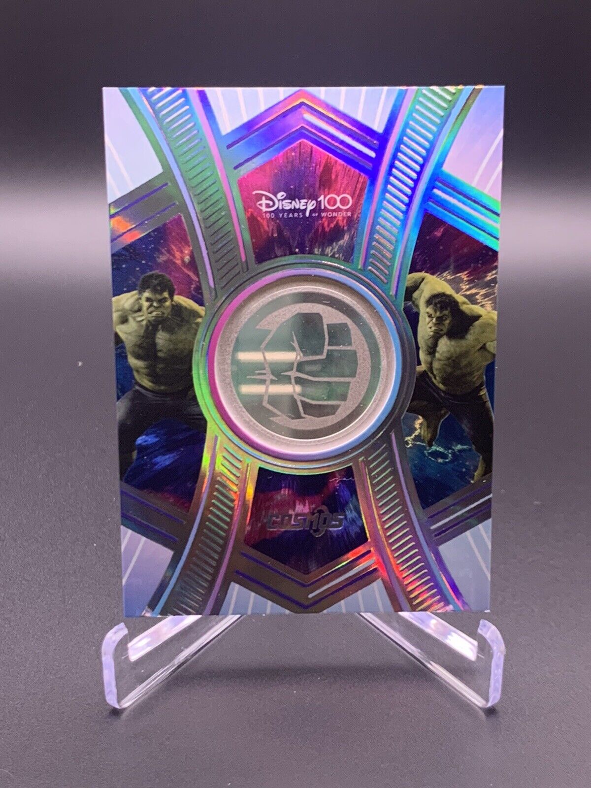 2023 Kakawow Cosmos Disney 100 All-Star Hulk Avengers Medallion /255