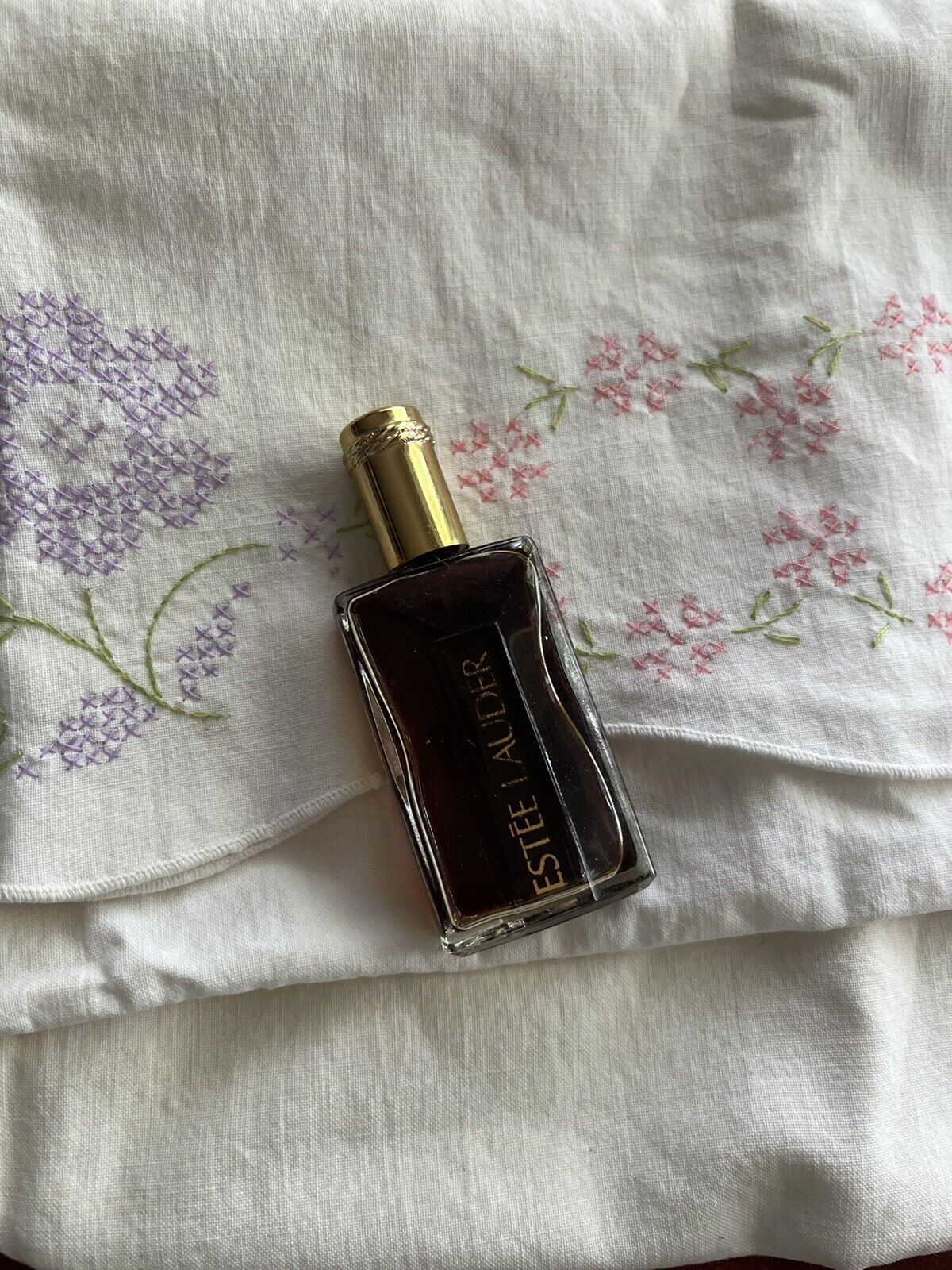 vintage Estée Lauder youth dew perfume 75% Full Mini Bottle
