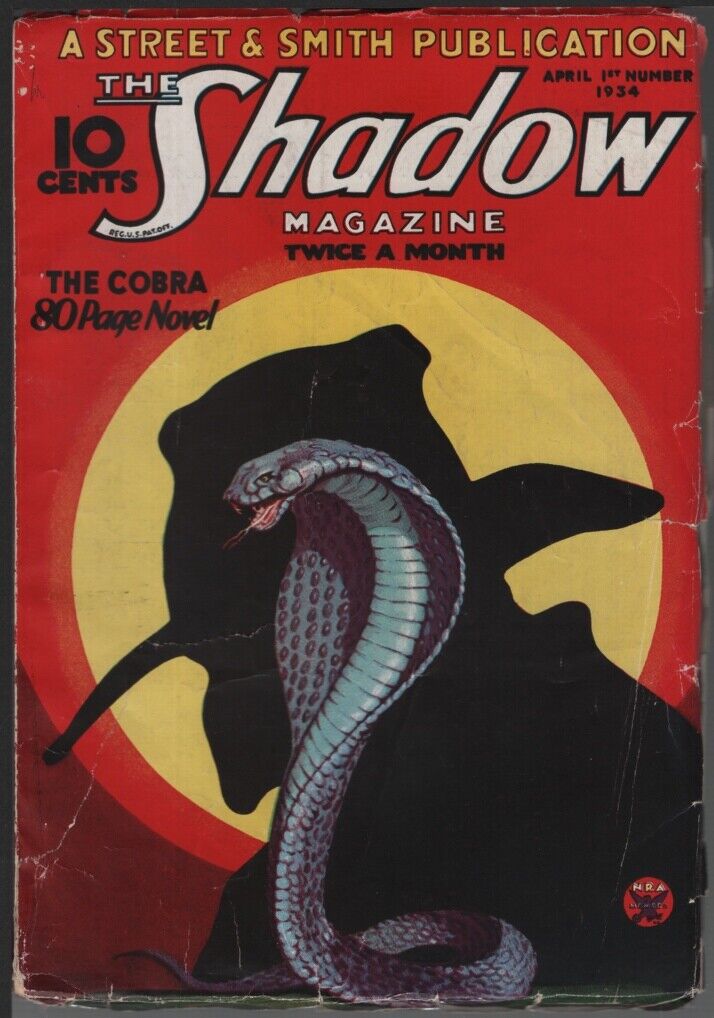 Shadow, 1934 April 1.    Pulp