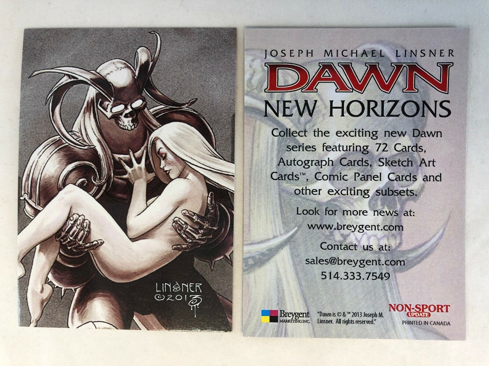 CHEAP PROMO CARD: DAWN NEW HORIZONS (Breygent 2013) NSU