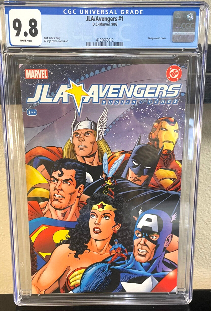 JLA Avengers #1 CGC 9.8 • Justice League • George Perez Art • DC / Marvel Comics