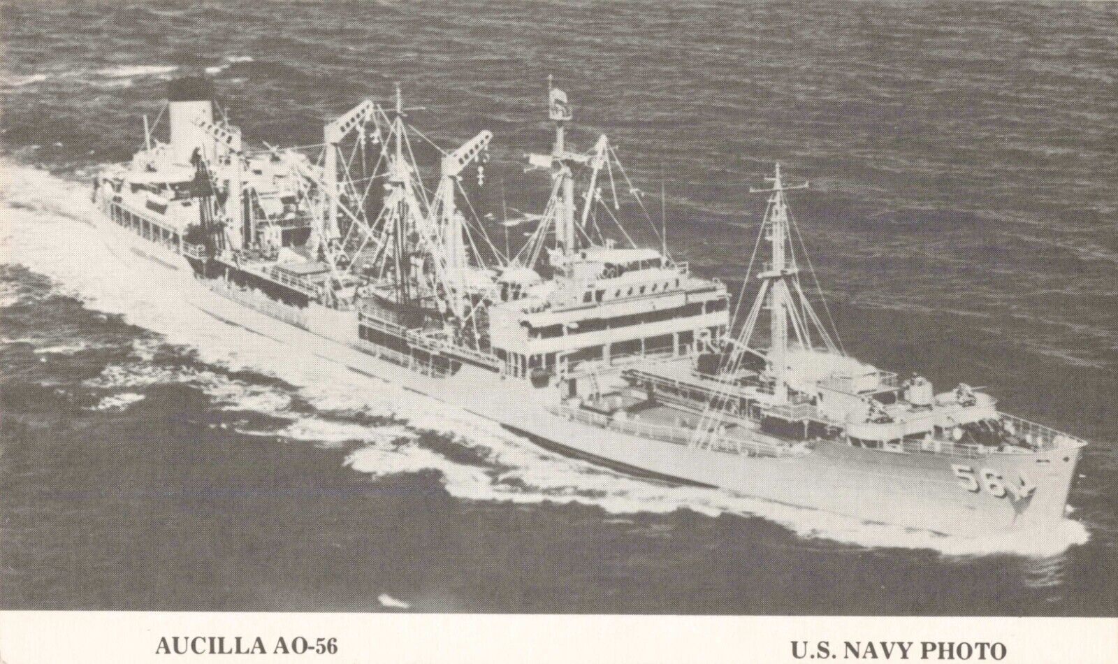 Photo Print USS Aucilla AO-56 Official US Navy