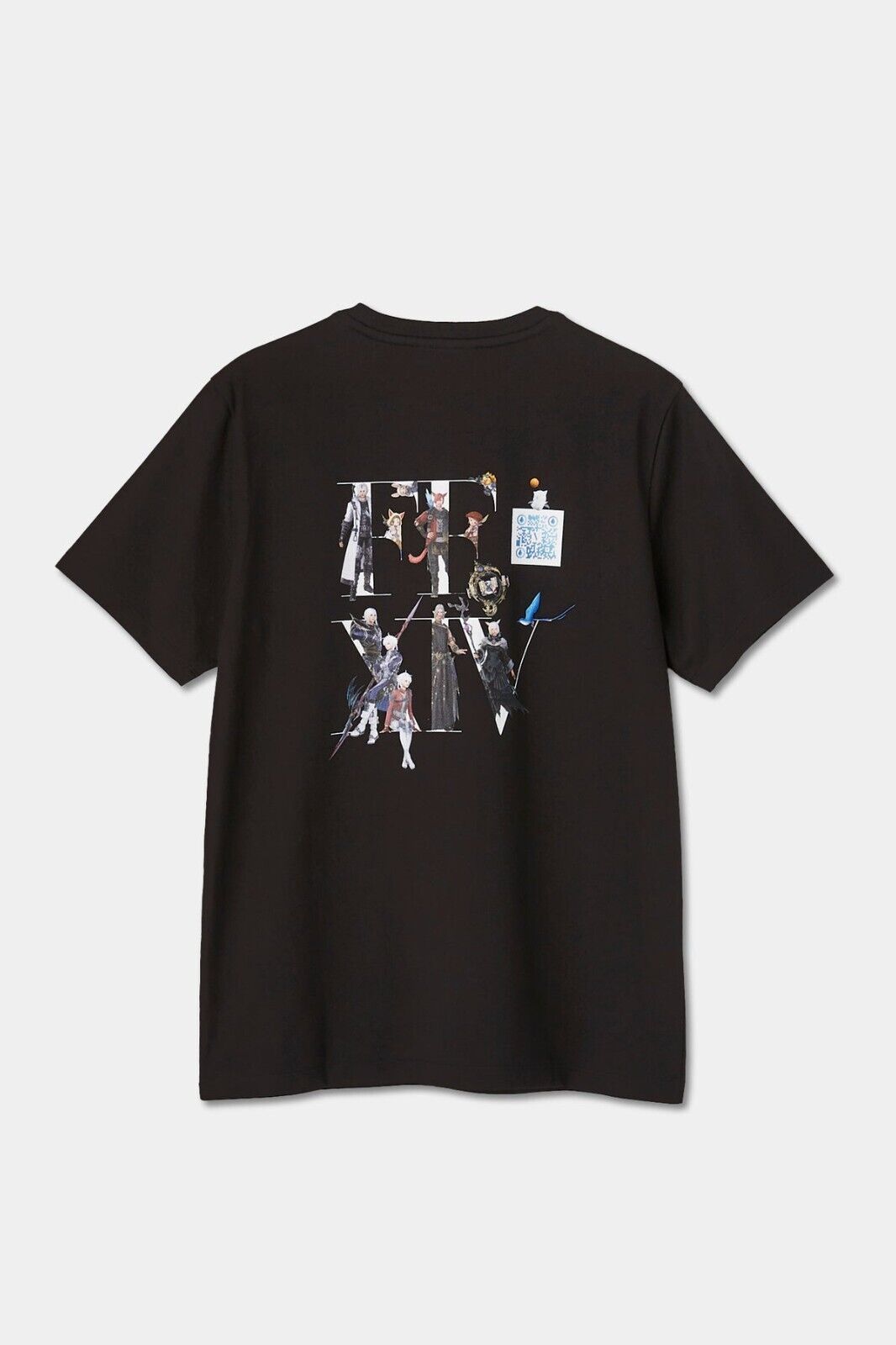 FINAL FANTASY XIV × VOGUE JAPAN limited T-SHIRT, size S M L Black Cotton 100%
