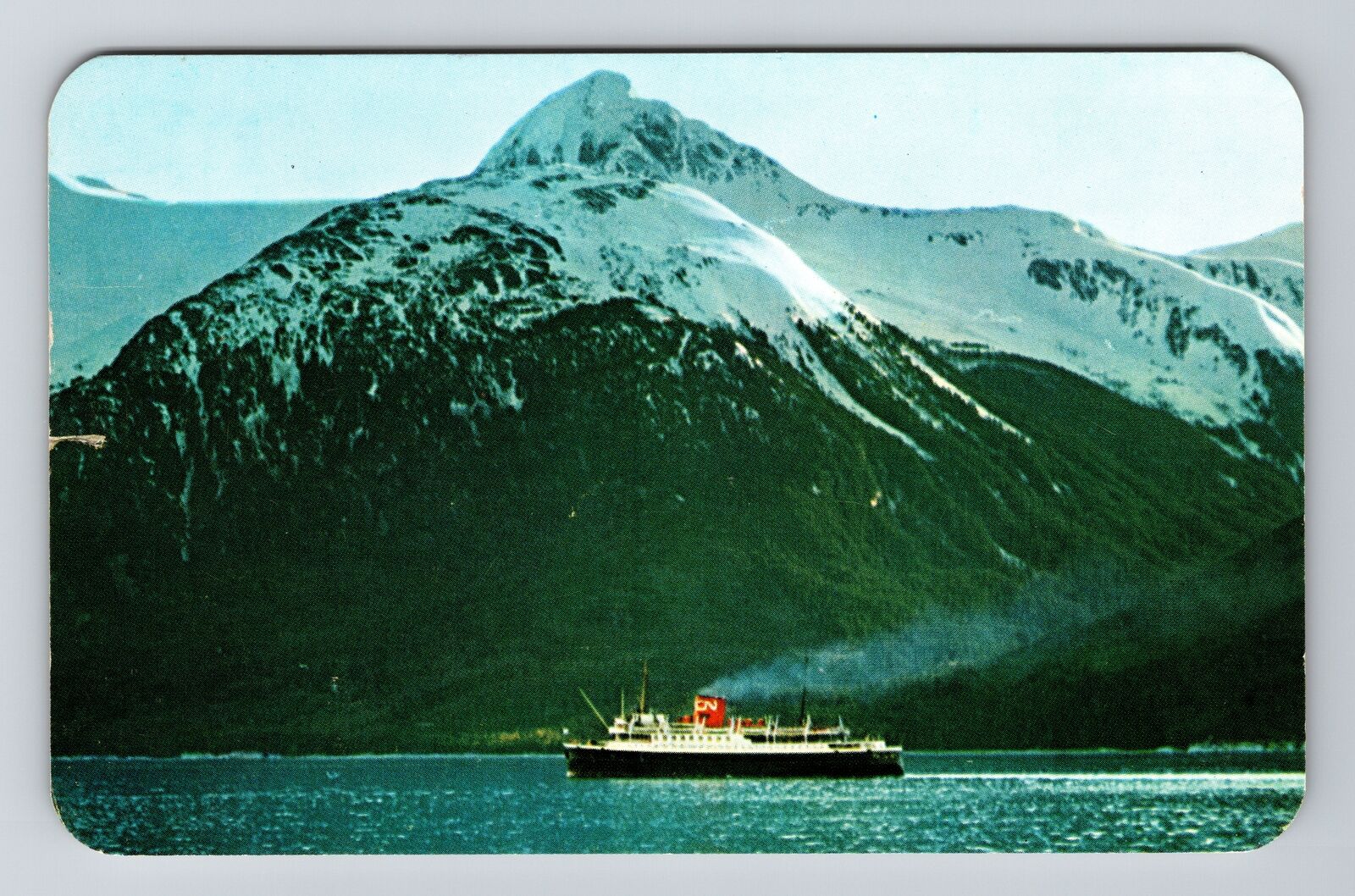 Vancouver BC-British Columbia Canadian National Steamships 1965 Old Postcard
