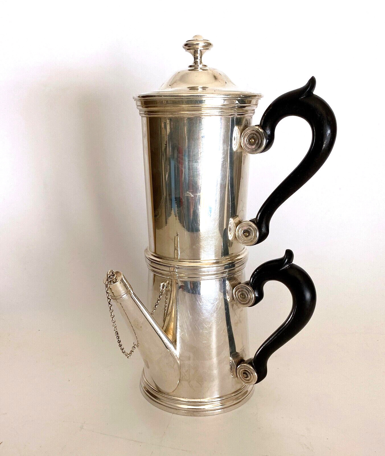Rare Vintage Two-Part Coffee Maker by Christofle