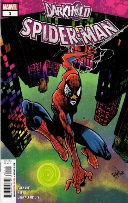 DARKHOLD: SPIDER-MAN #1 (2022) NM, One-shot, James Harren Cover,  Marvel Comics