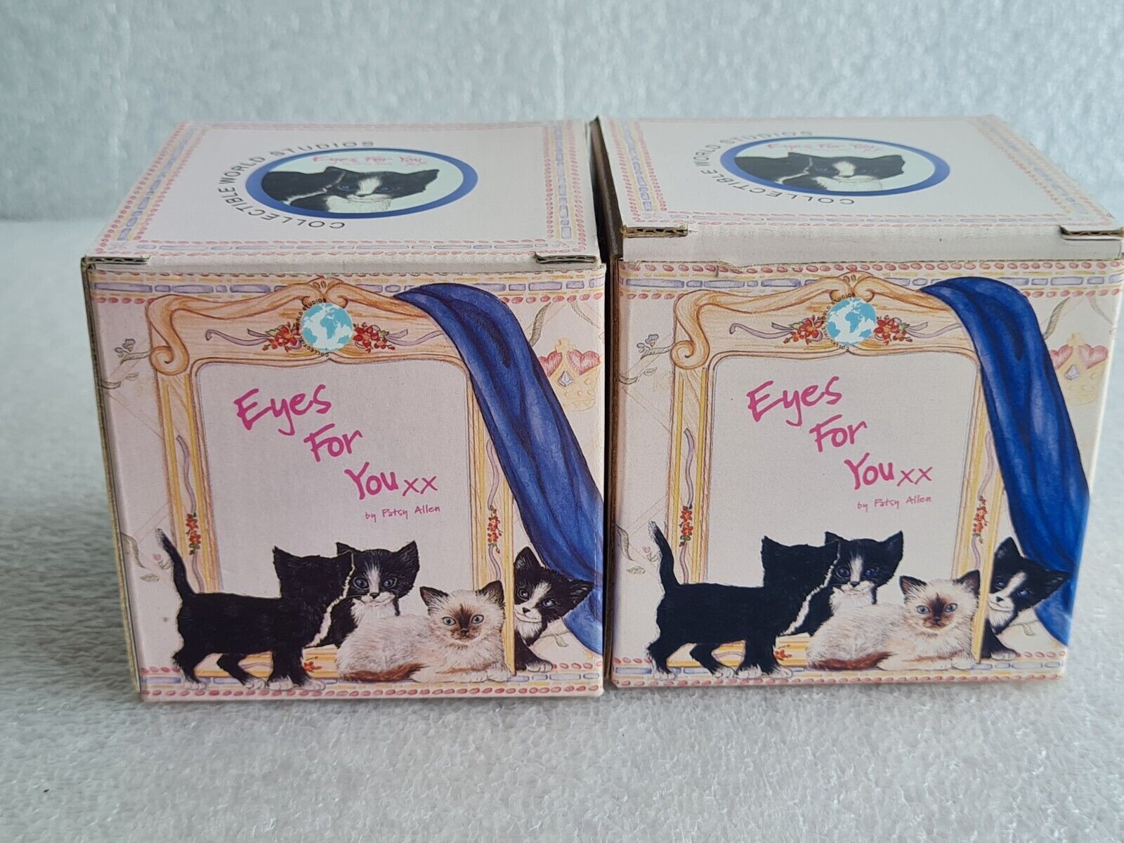 Two EYES FOR YOU Cats by Patsy Allen by Collectible World Studios