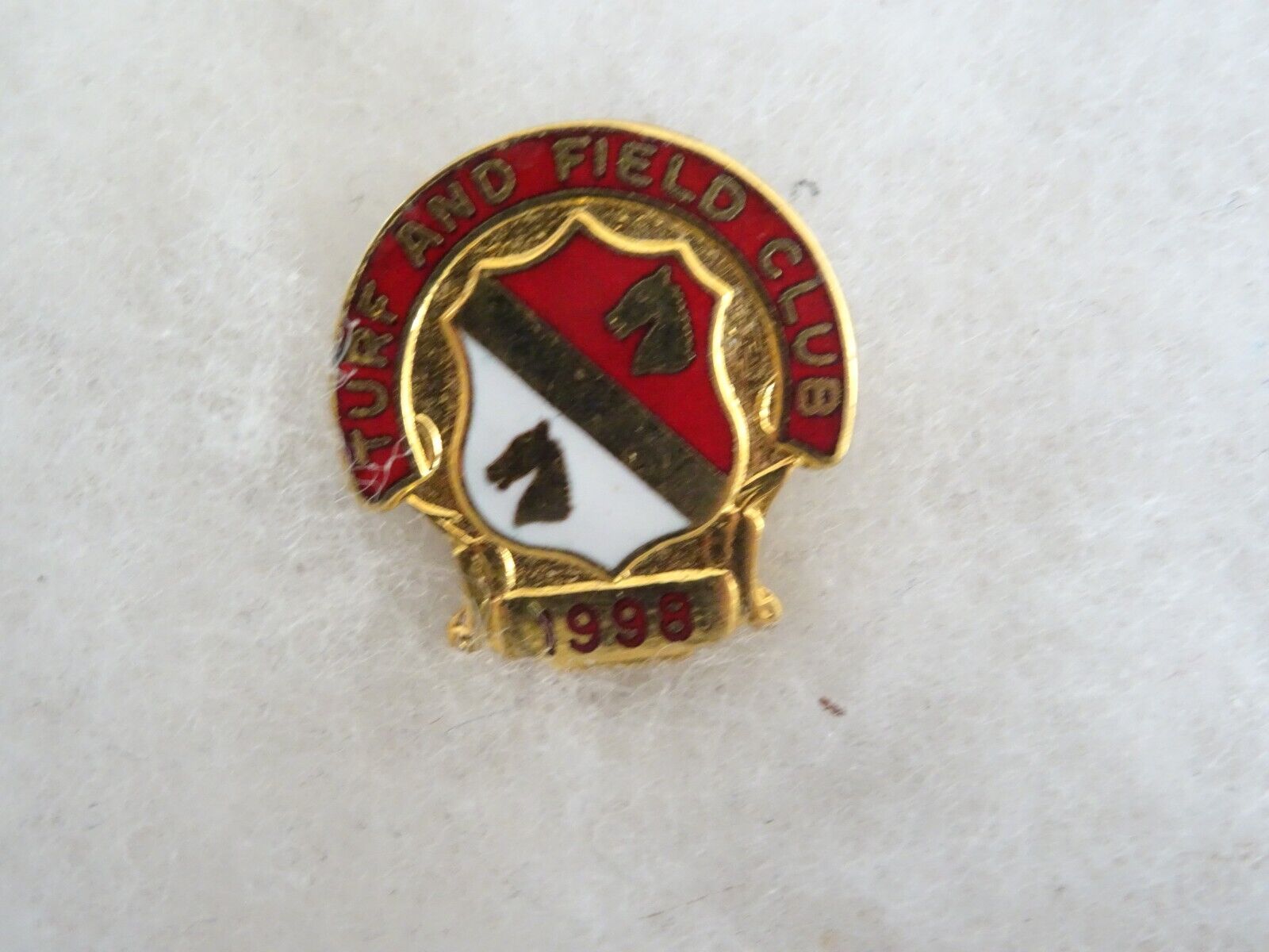 Vintage Turf and Field Club 1998 Belmont, NY pin