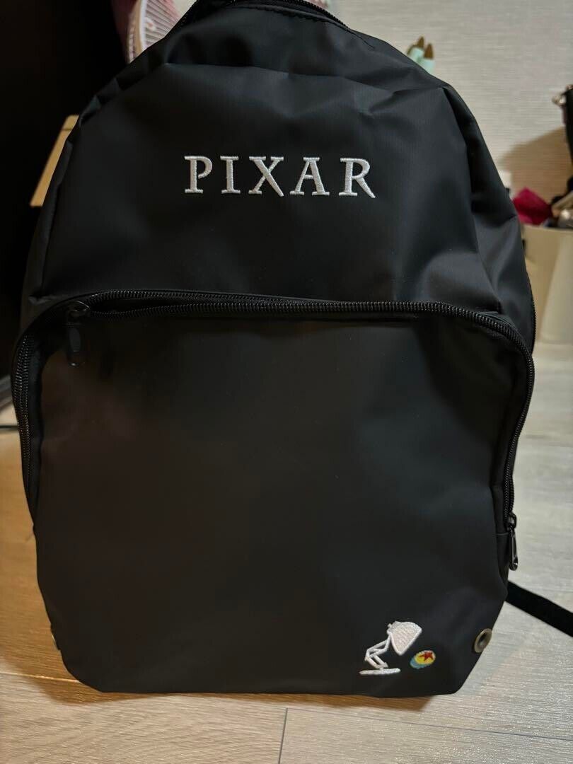 Pixar Luxor Jr. backpack light up simple black Disney Store Japan New F/S