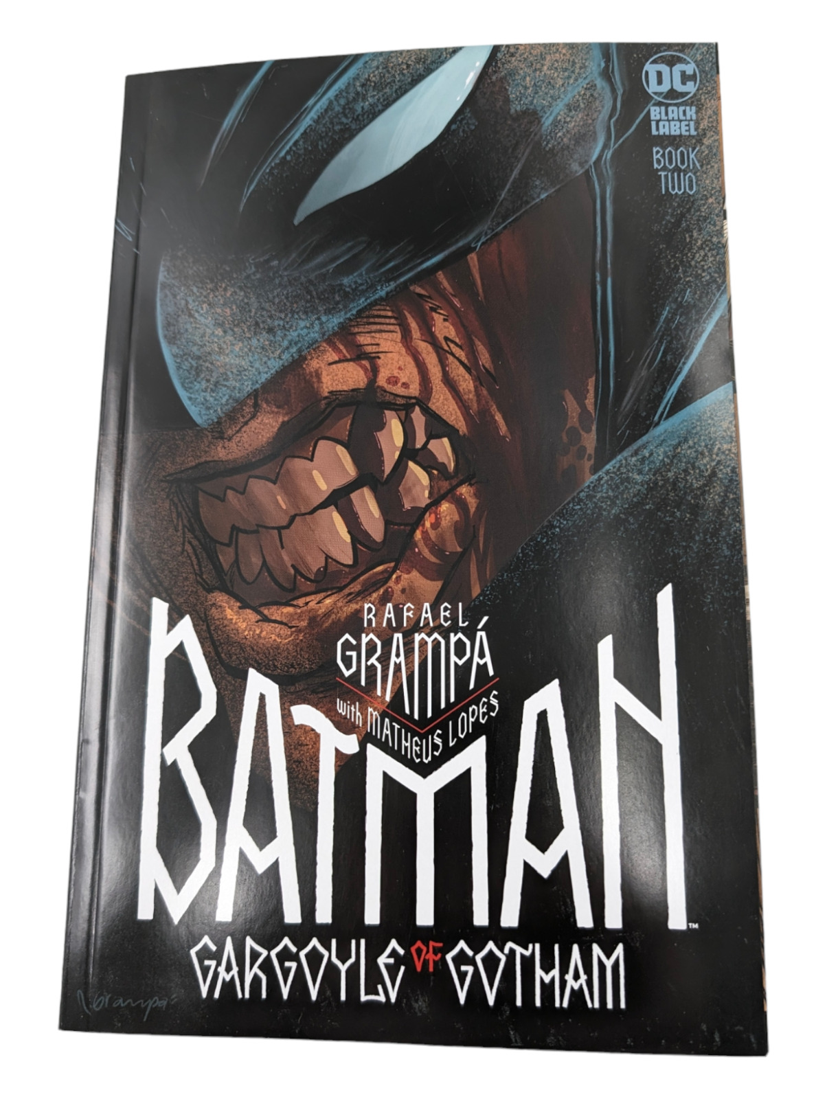 Batman Gargoyle of Gotham #2 1:25 Grassetti Variant Actual Scans