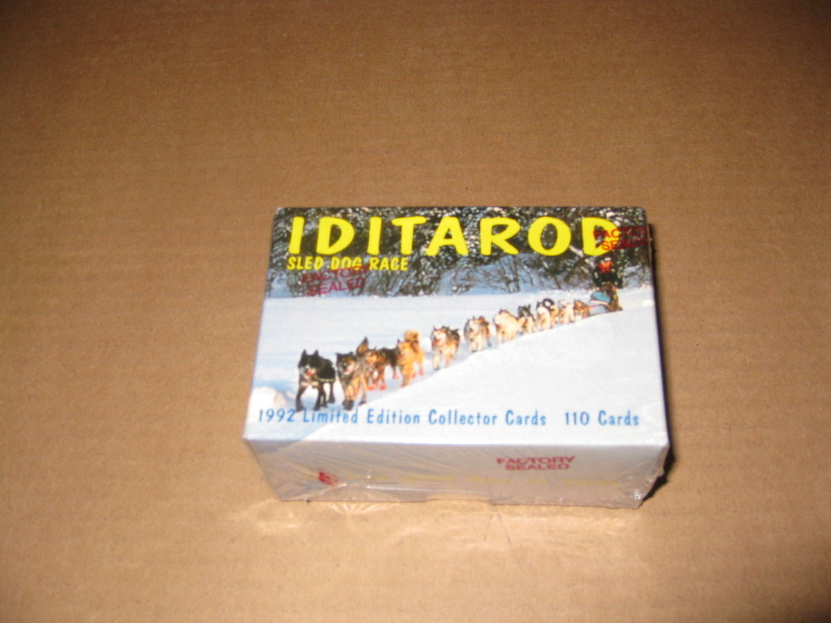 Iditarod Sled Dog Racing Factory Trading Card Set
