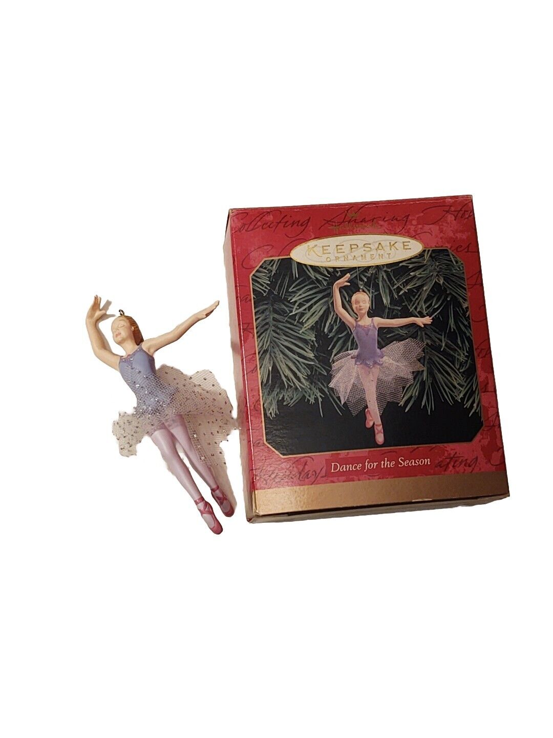 Hallmark Keepsake 1999 Dance For The Season Charming Ballet Ornament W/Box