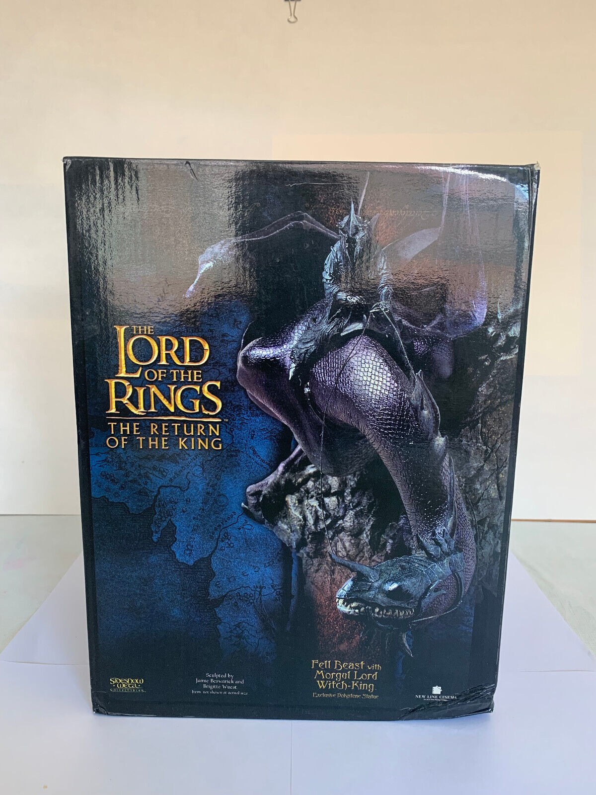 Sideshow Weta Statue Fell Beast with Morgul Lord Witch-King LOTR – Please Read
