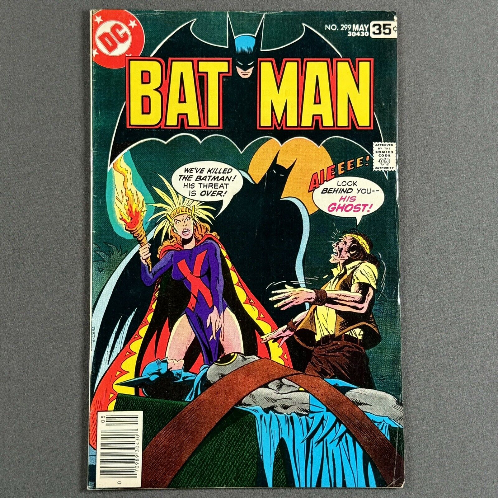 BATMAN #299 Low Grade Range (1978 Bronze DC Comics) Aparo Cover Giordano