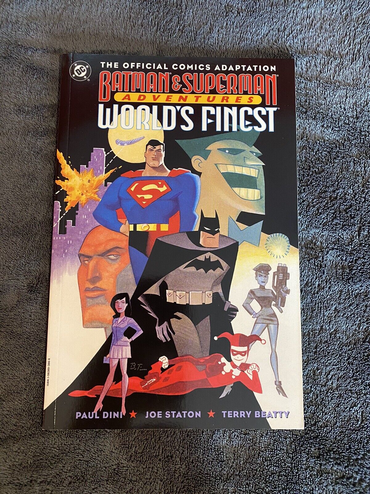 Batman And Superman Adventures Worlds Finest Comic Adaptation Harley Quinn Timm
