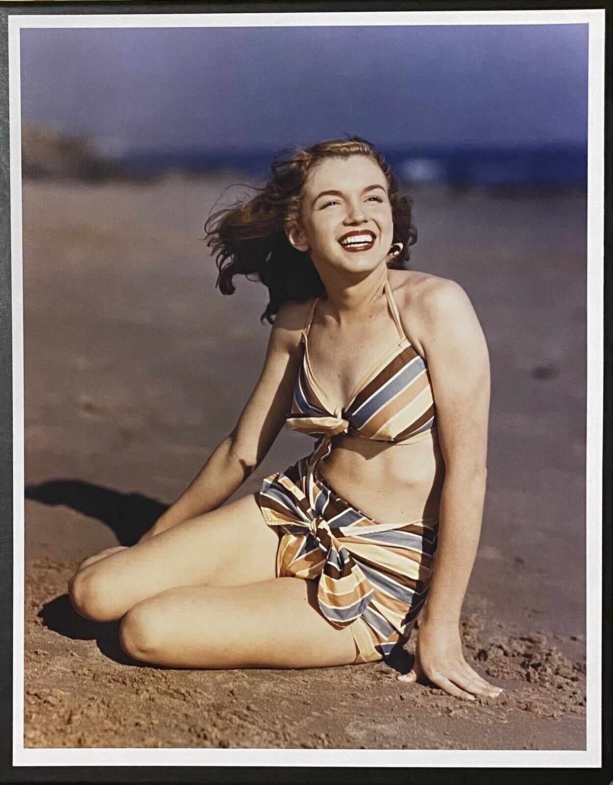 1946 Marilyn Monroe Original Photo Norma Joseph Jasgur Pinup Large 11x14 Bikini