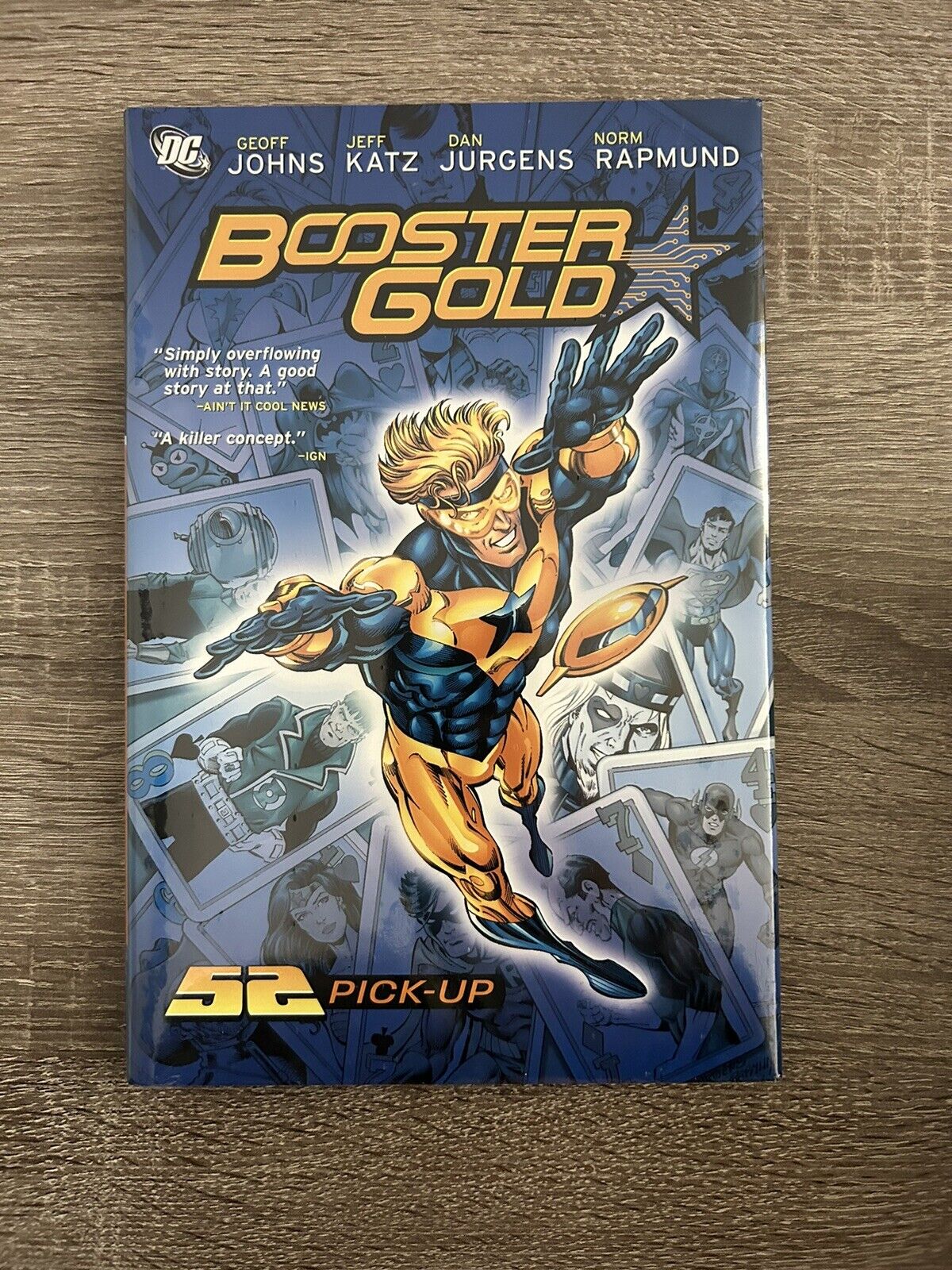 Booster Gold 52 Pick-Up OOP HC Hardcover DC Comic Book Dan Jurgens