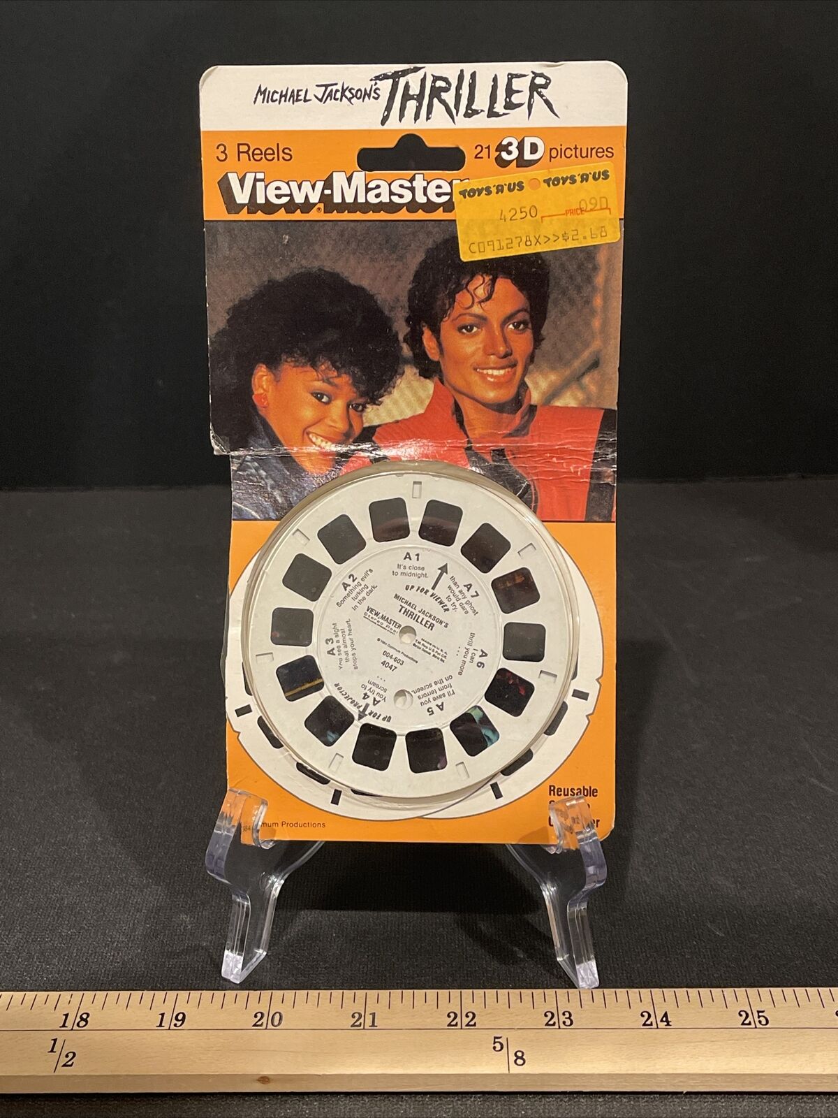1984 - Michael Jackson - View Master - Thriller Music Video - 3 Reels Pack Open