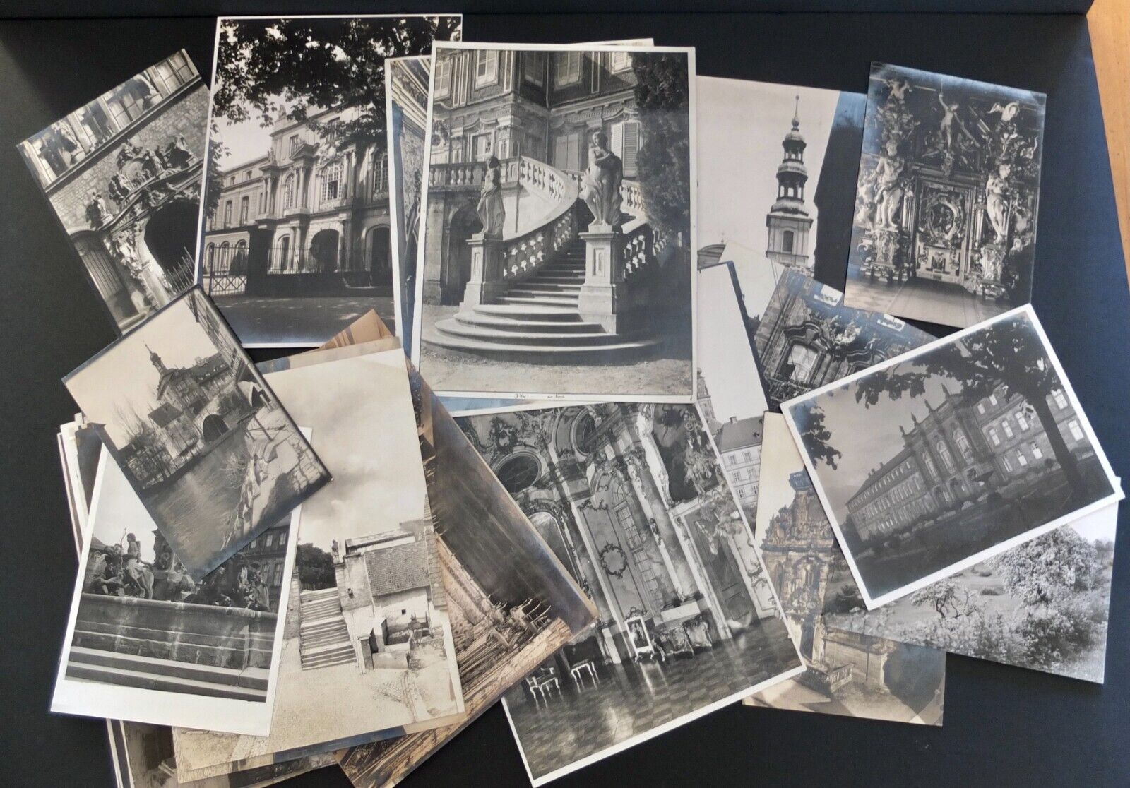 36 German Pre-WWII Professional Photographs Of Architecture Monuments And Homes
