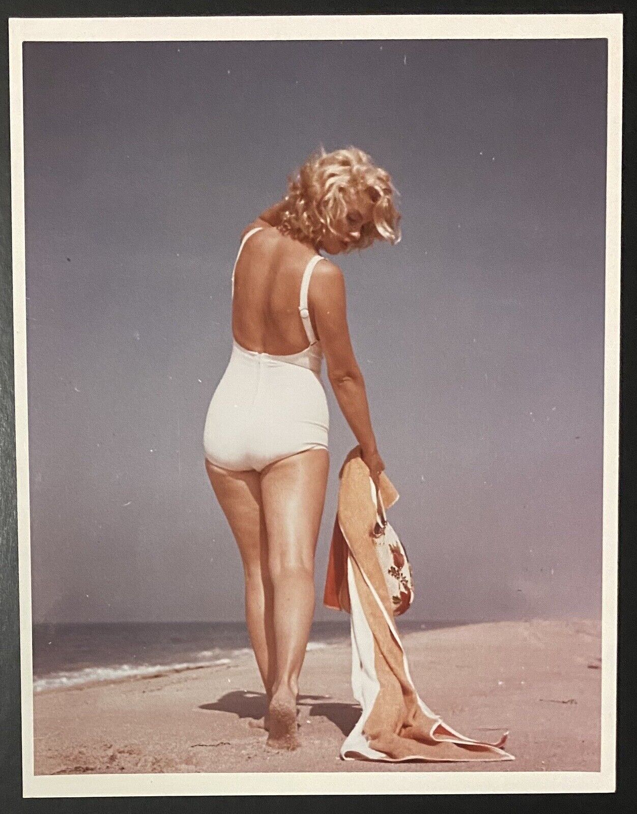 1957 Marilyn Monroe Original Photograph Sam Shaw Amagansett Beach New York NY