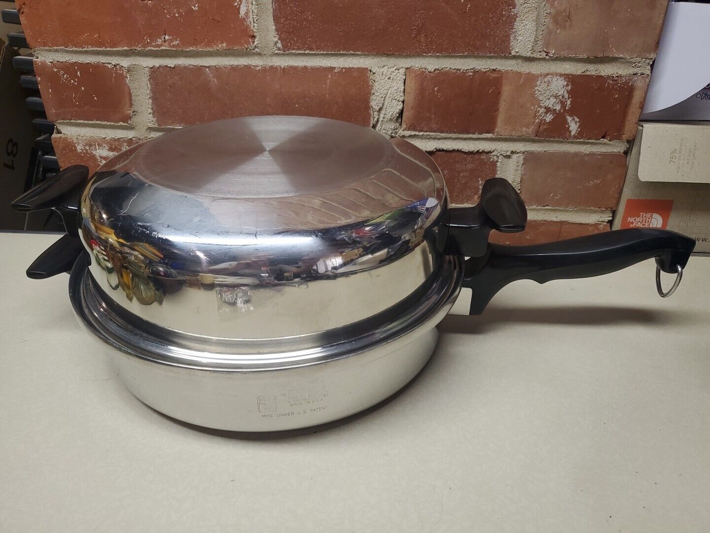 Vintage Chef\'s Ware Townecraft 11 in. Skillet And Dome Steamer Lid T 304 USA