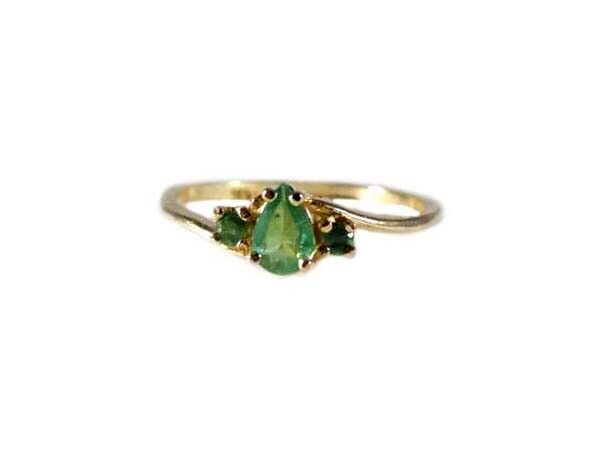 Russian Alexandrite 14kt Gold Ring 1/3ct Antique 19thC Natural Real Color-Change