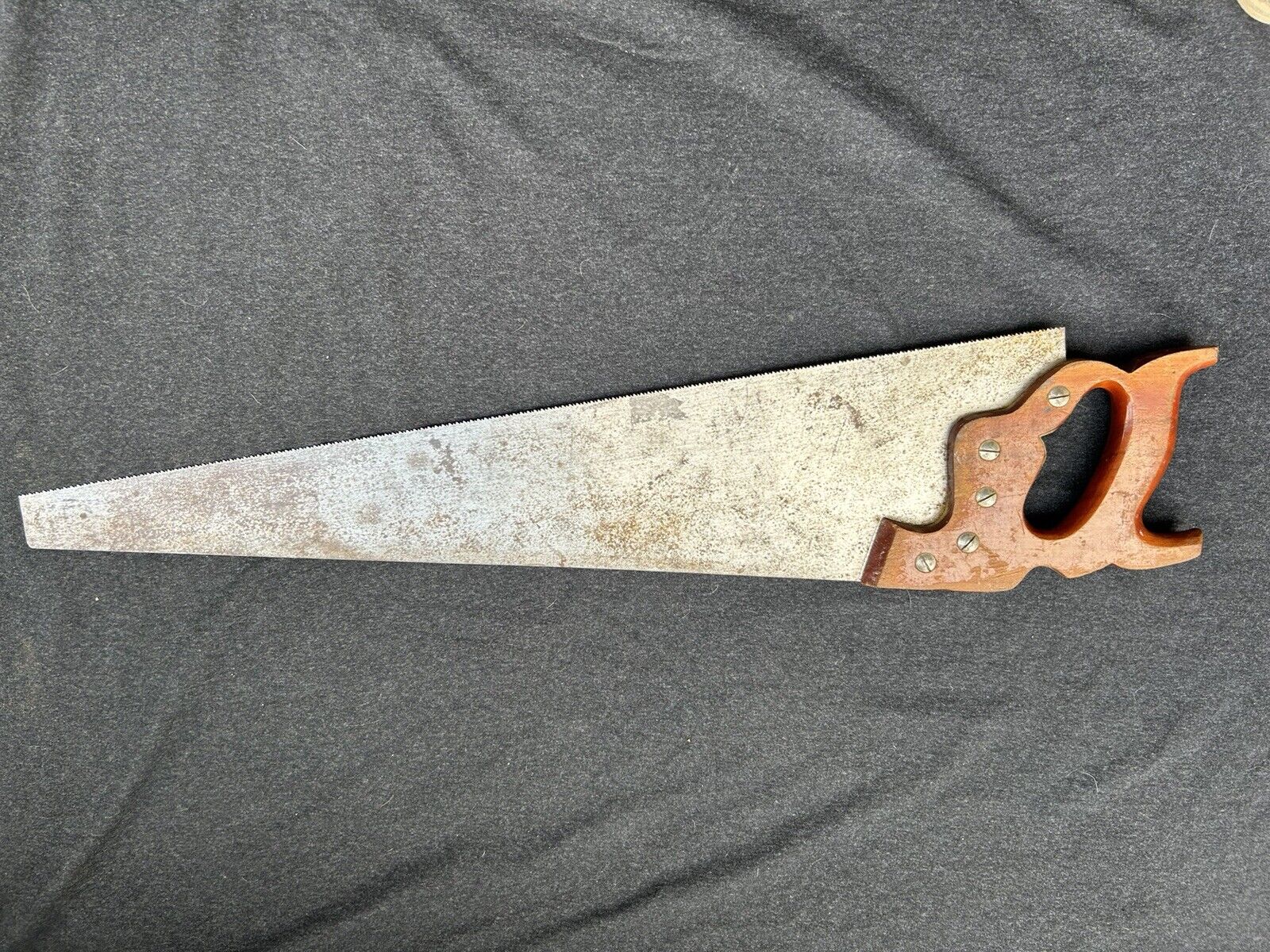 Vintage Henry Disston & Sons D-23 Cross-Cut Hand Saw 26\