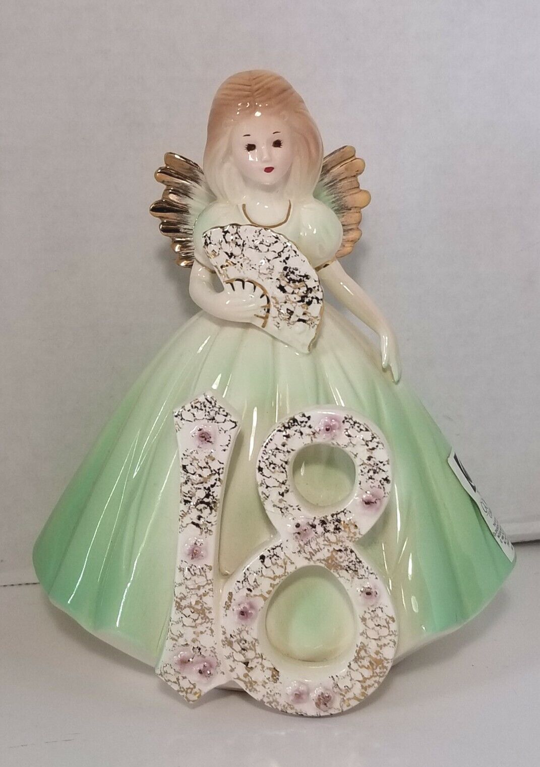 Vintage Josef Originals 18th Birthday Angel Girl Porcelain Figurine 6.25\