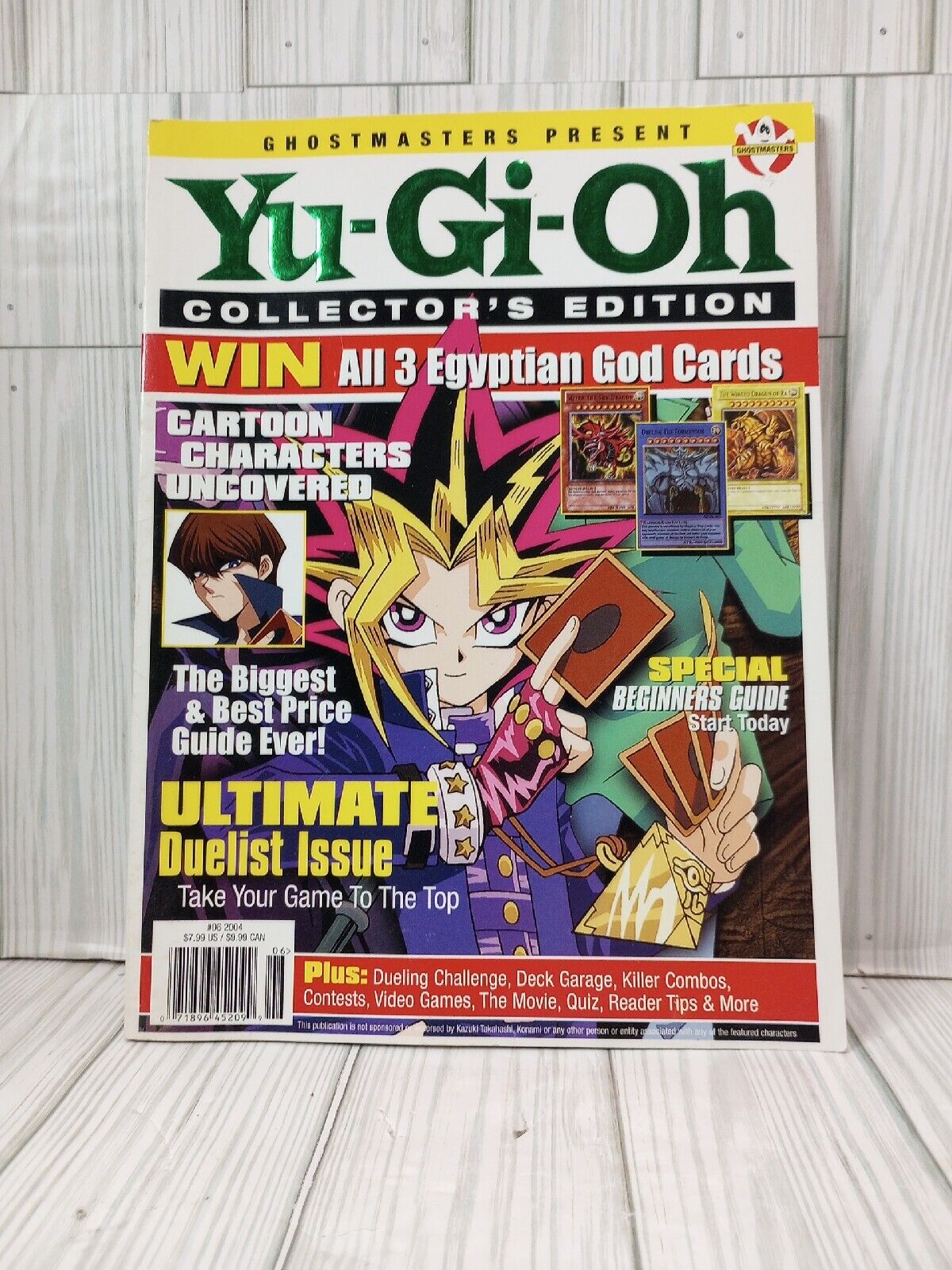 Ghostmasters Present Yu-Gi-Oh Collectors Edition #6 2004 Yu Gi Oh Magazine