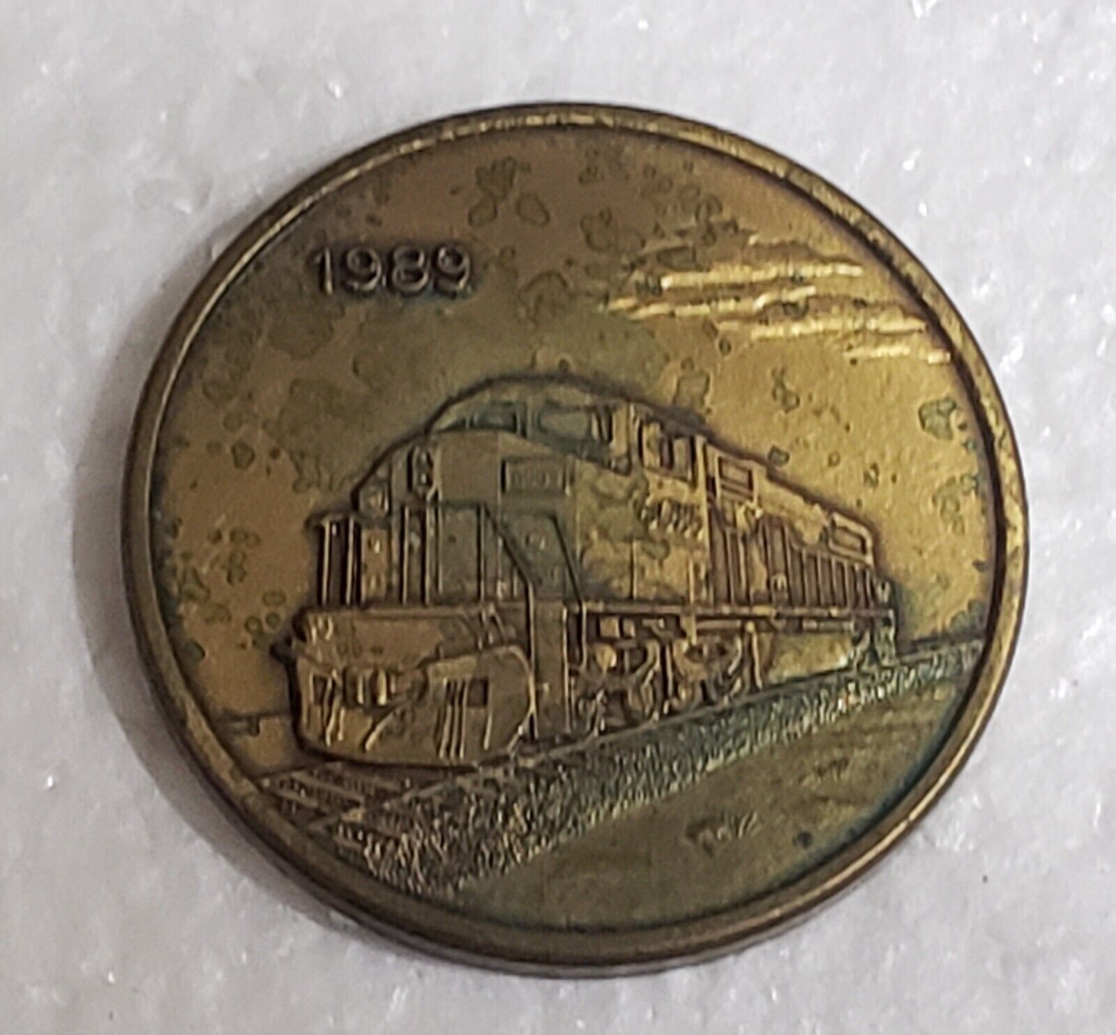 ONE Union Pacific Coin, Safety Through Quality, Trains, Railroad 37 mm Coin