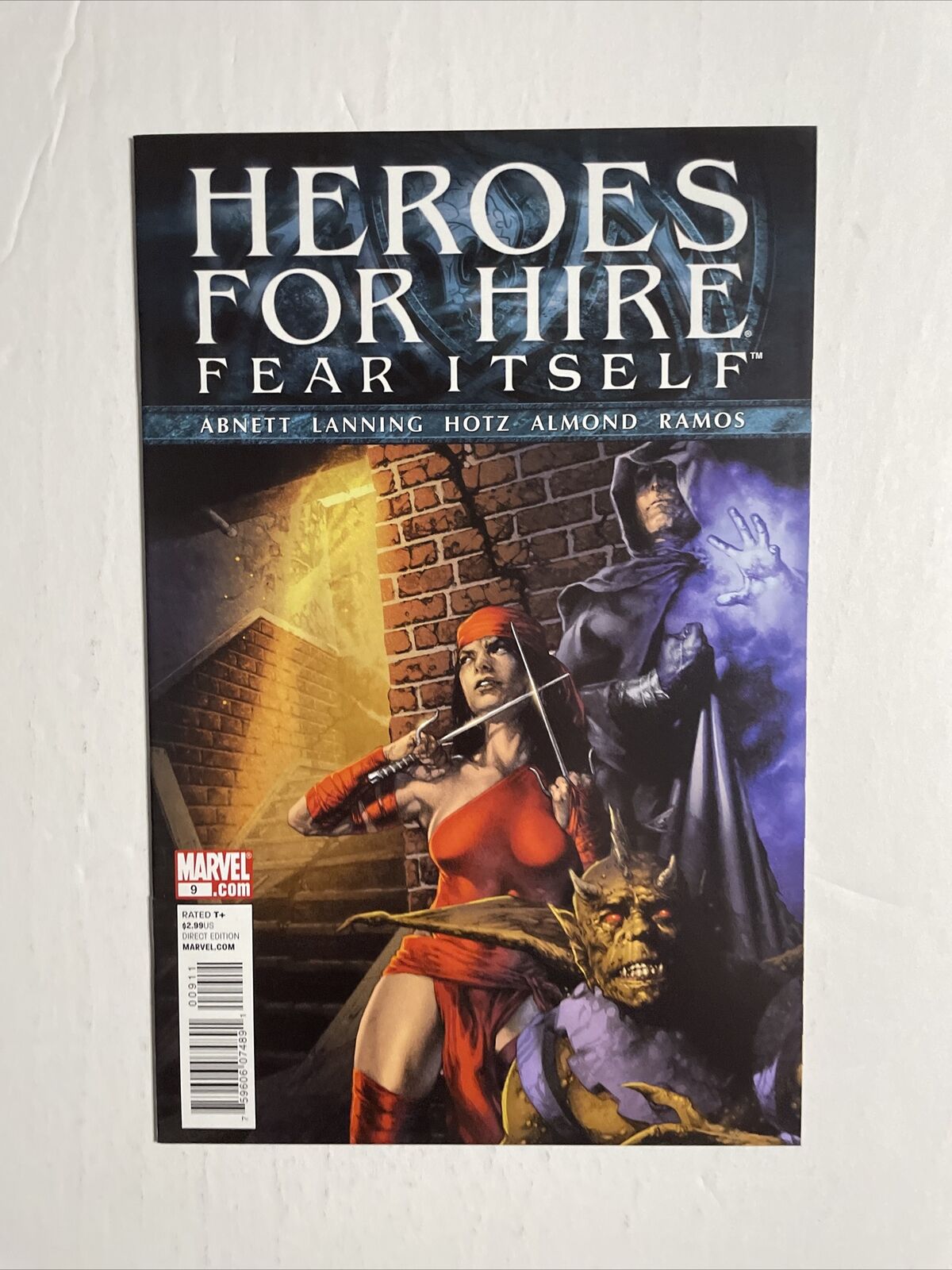 Fear Itself: Heroes For Hire #9 (2011) 9.4 NM Marvel High Grade Comic Book