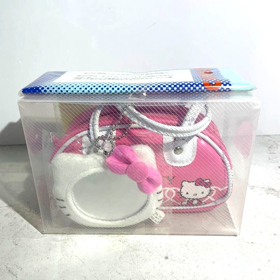 Sanrio Hello Kitty Mini Boston Bag Mascot Mirror Gift Set