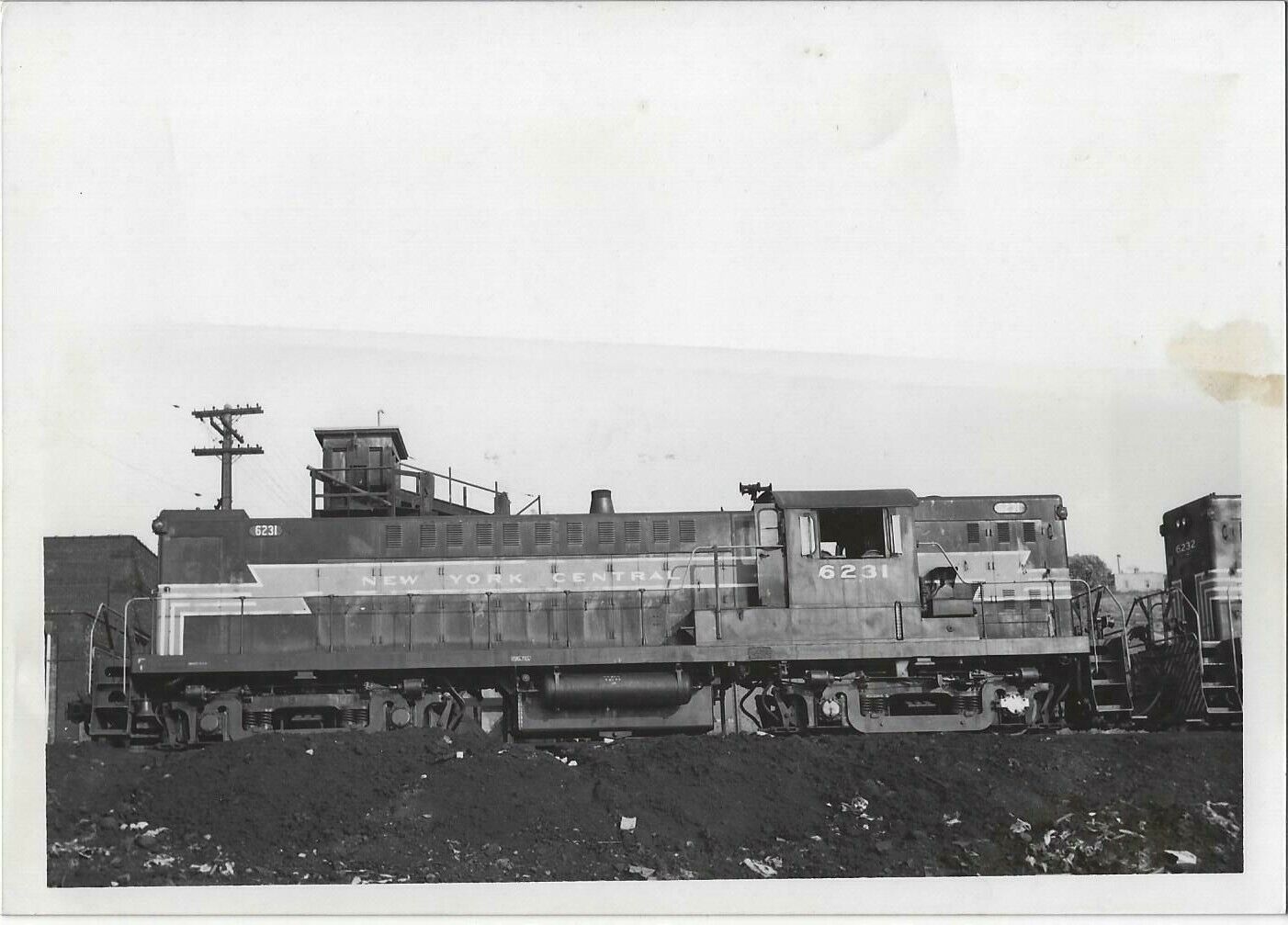 REAL PHOTO * NEW YORK CENTRAL ENGINE #6231 RS-12 