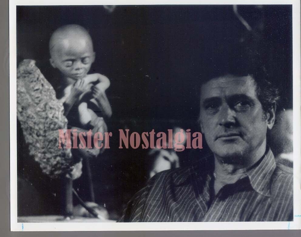 Vintage Photo 1976 Rock Hudson with fetus in Embryo 1980\'s reproduction