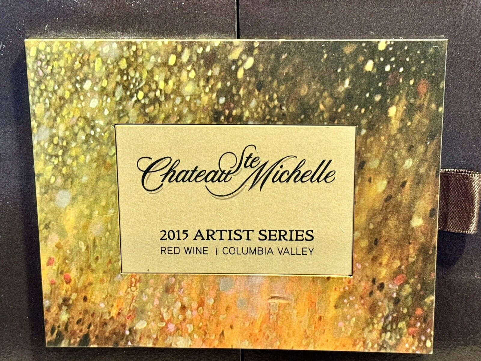 Chateau Ste Michelle Sheri Bakes Designed 2015 Artist Series Box Bob Bertheau