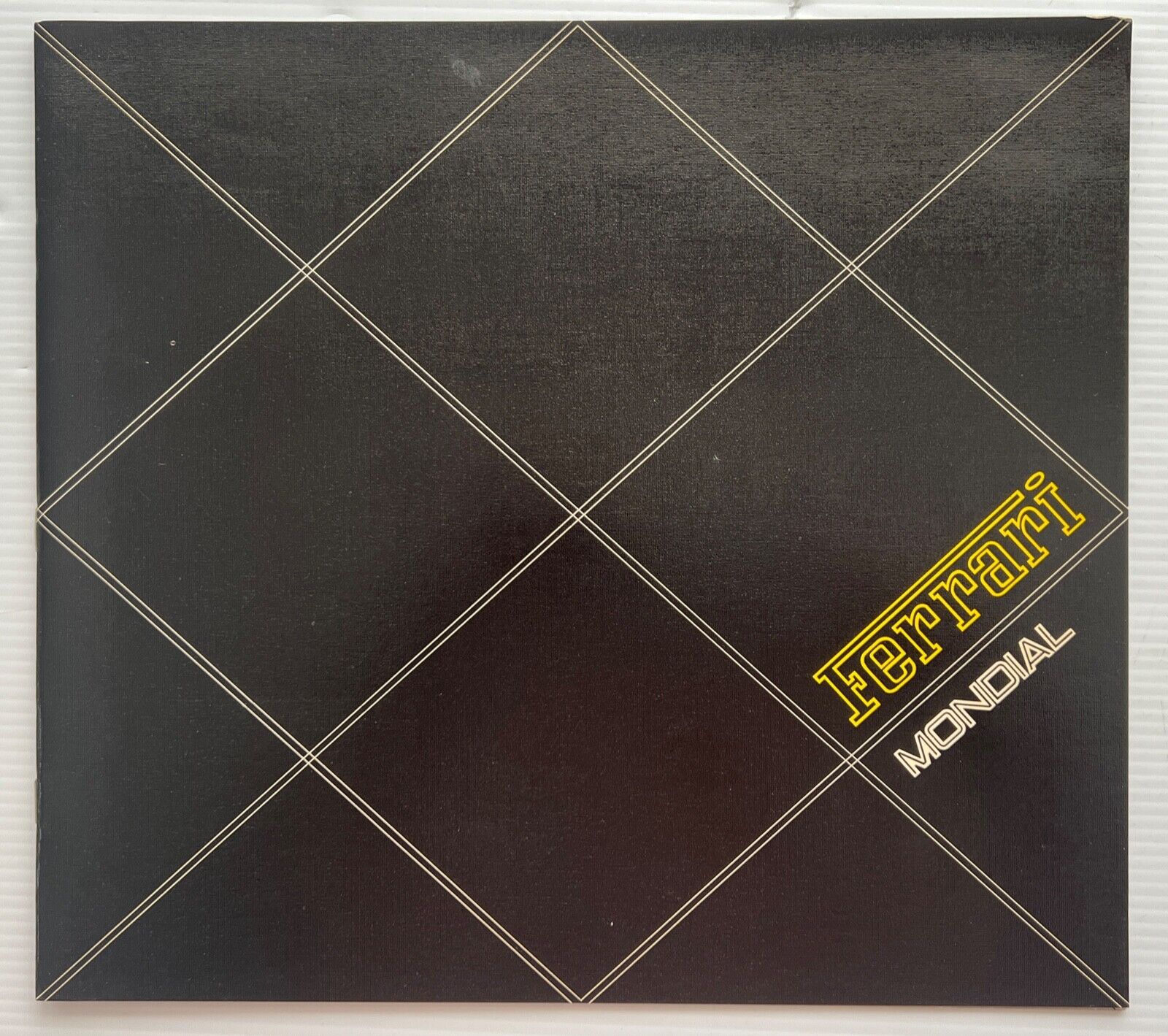 Original 1983 Ferrari Mondial Sales Brochure #284/83