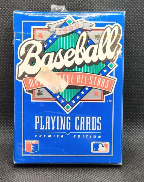 1990 Major League All-Stars Sealed Premier Edition Playing Cards baseball cards