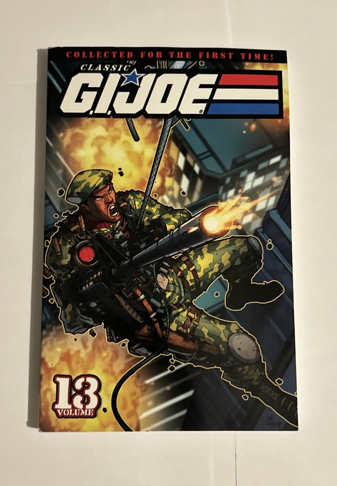 Classic G.I. Joe Volume #13 TPB reprints issues #124-134 gi joe arah IDW
