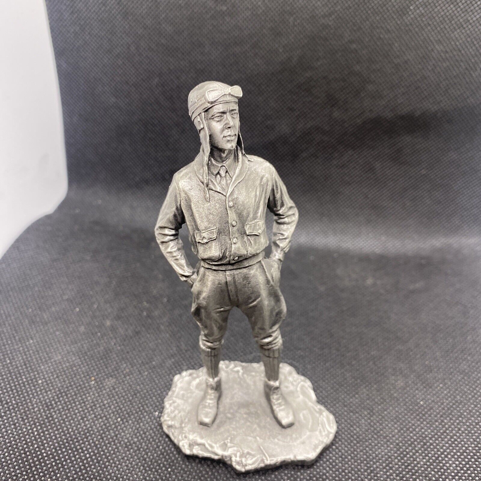 american sculpture society The Aviator Fine Pewter 4.5” Tall