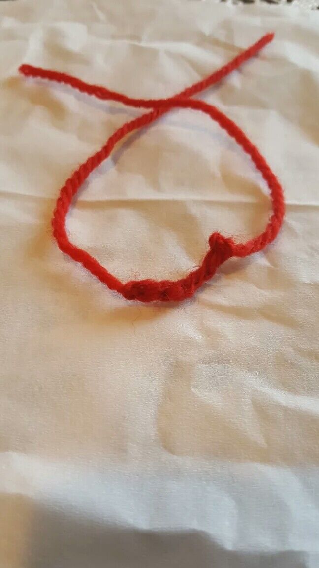 Red Kabbalah Wool Blessed String