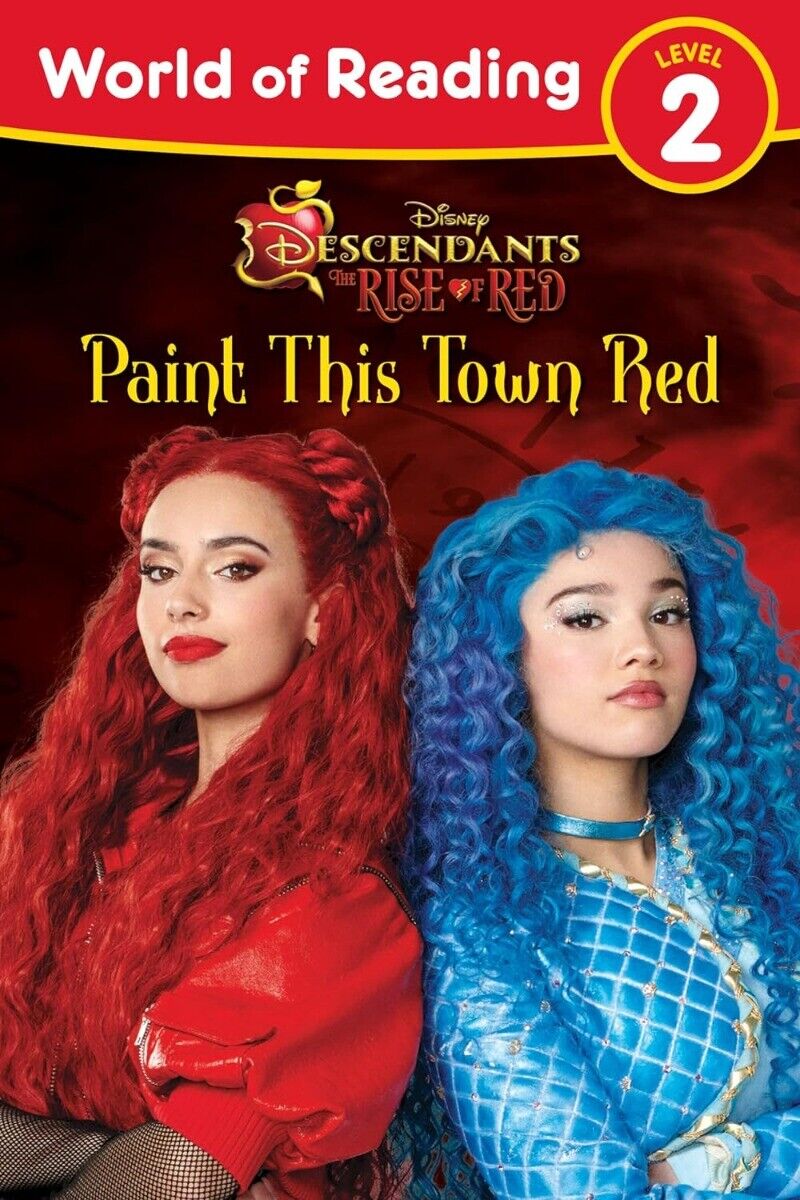 World of Reading: Descendants the Rise of Red: Paint This Town Red (World of ...