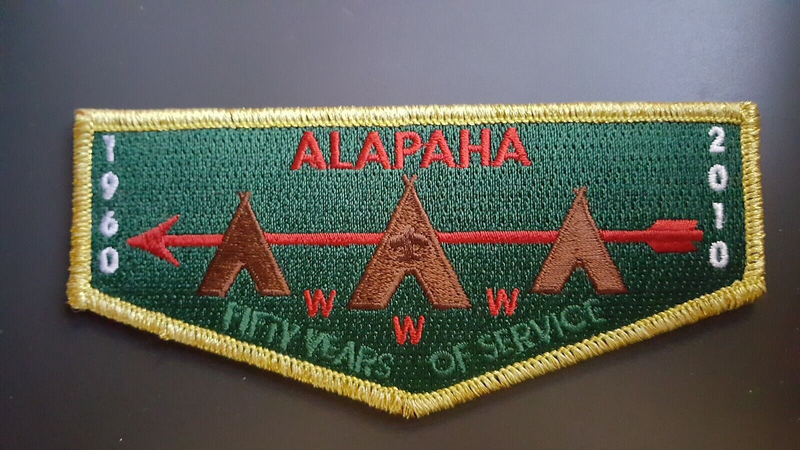 OA, Alapaha (545) 50th Anniversary Flap (S-42), Merged 2013