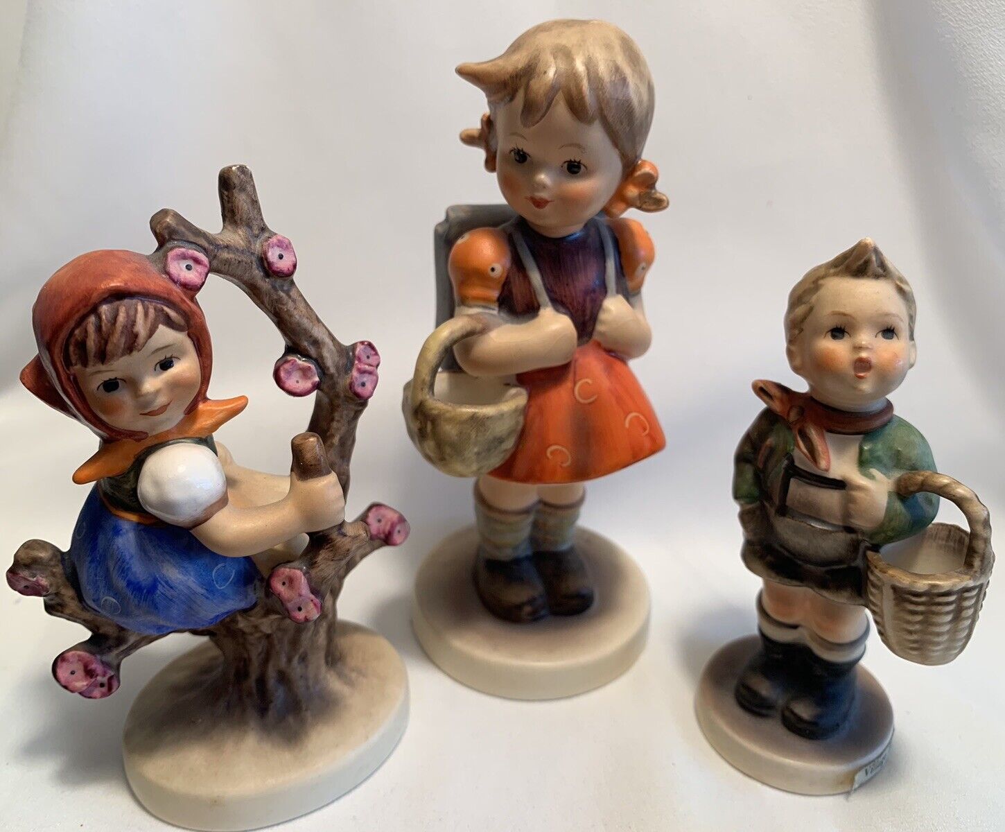 Lot of 3 Vintage Goebel Hummel W. Germany Collectible Figurines 3” to 5”