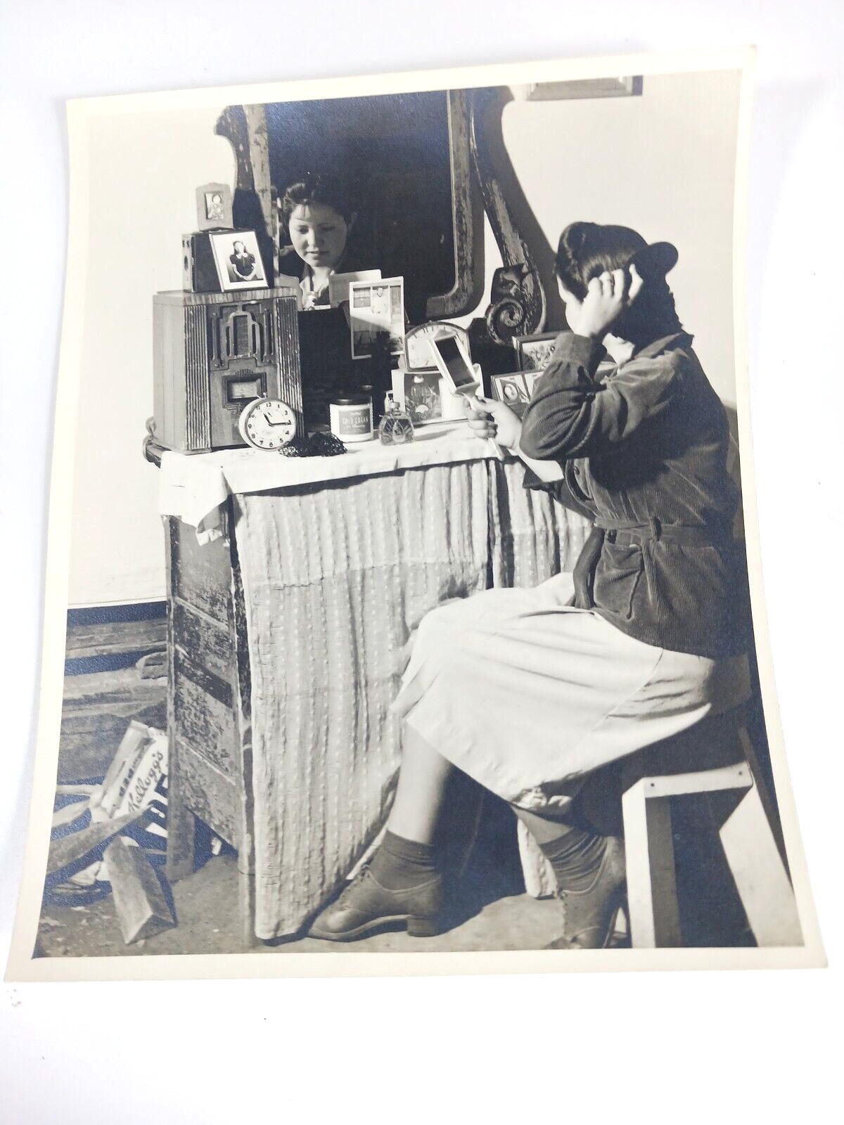 Vintage 1930s Hopi Woman Photograph 8x10