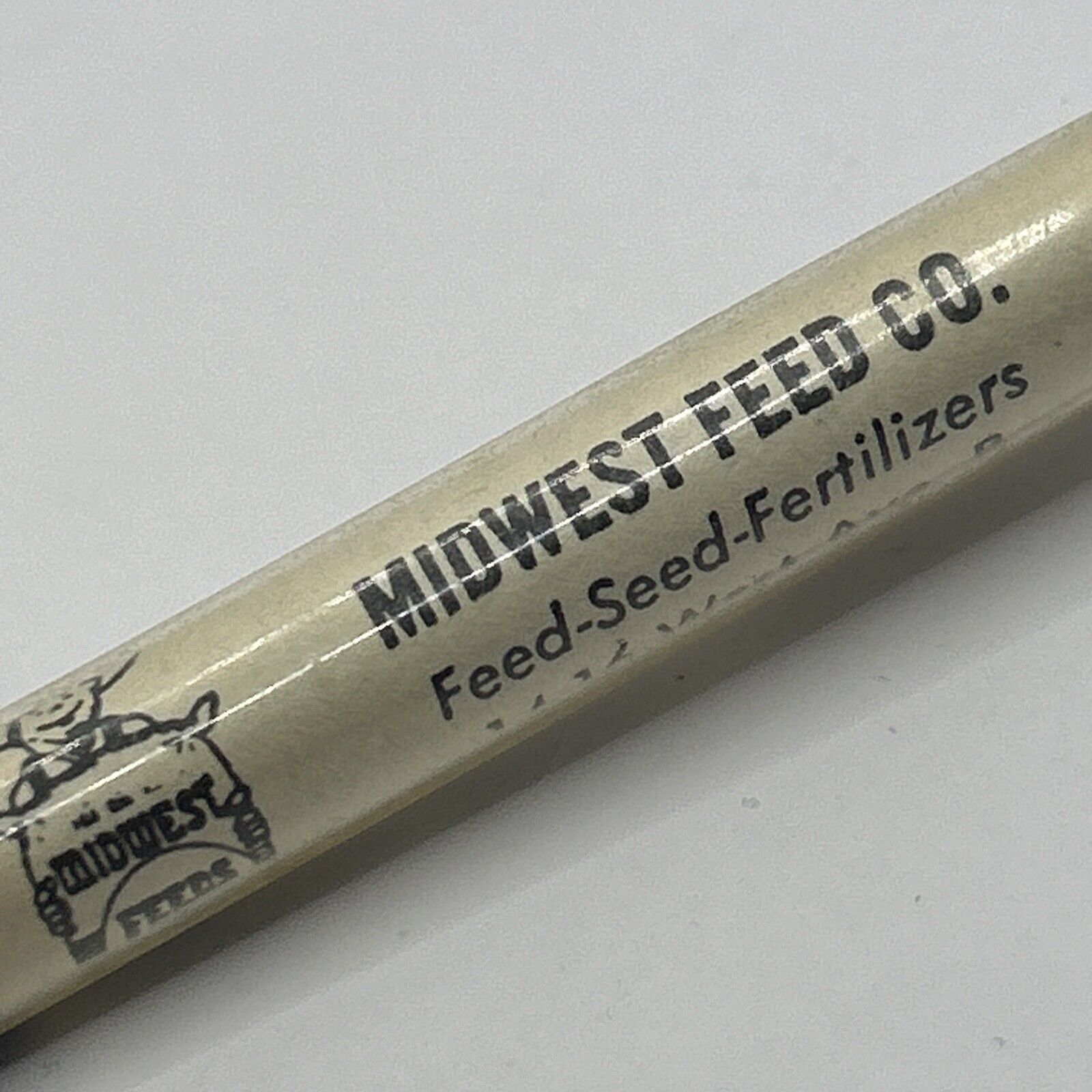 VTG Ballpoint Pen Midwest Feed Co. Hutchinson KS