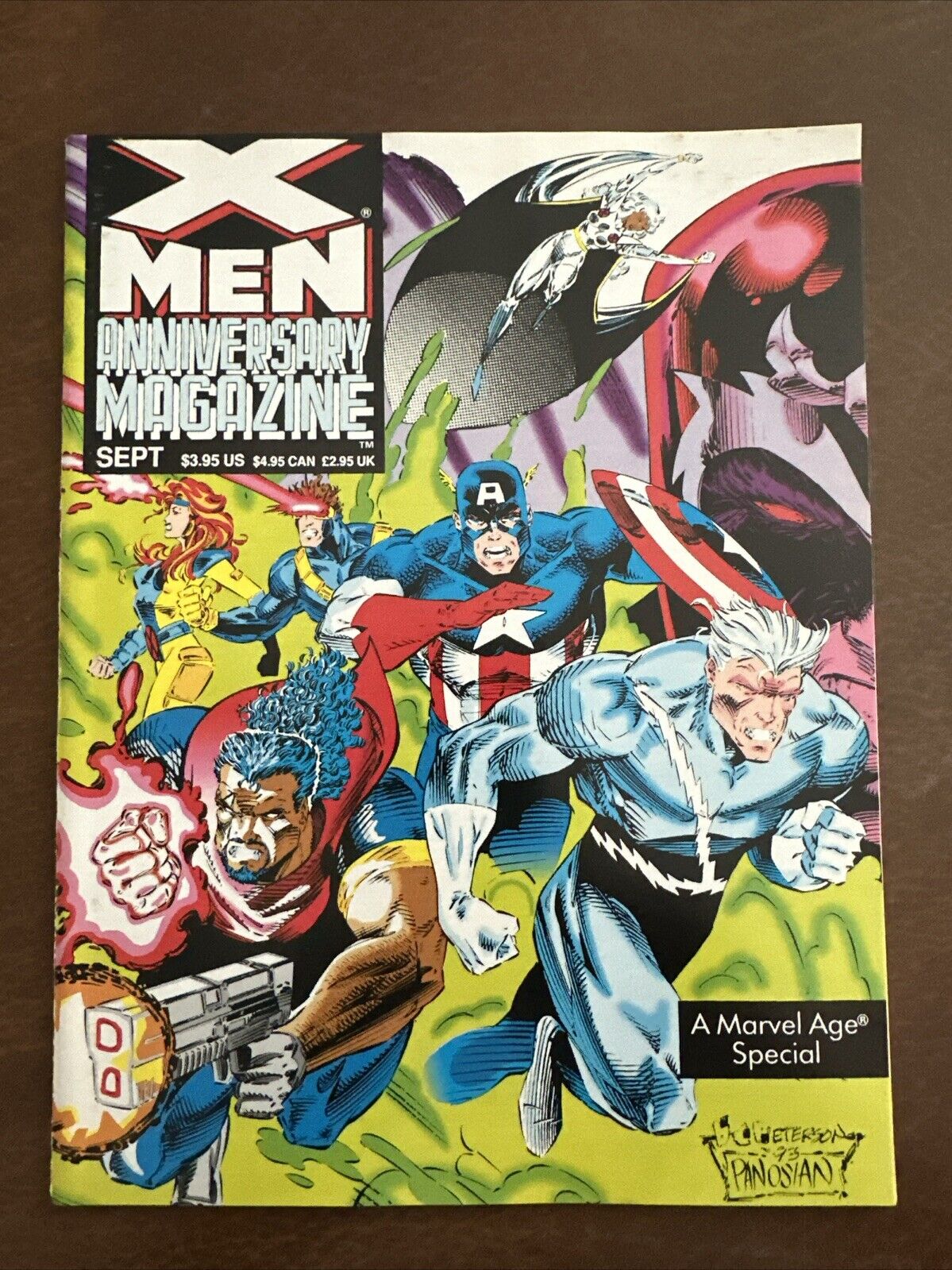 1993 SEPTEMBER VOL 1 #1 X-MEN ANNIVERSARY COMIC BOOK MAGAZINE FREE S&H AA 21821