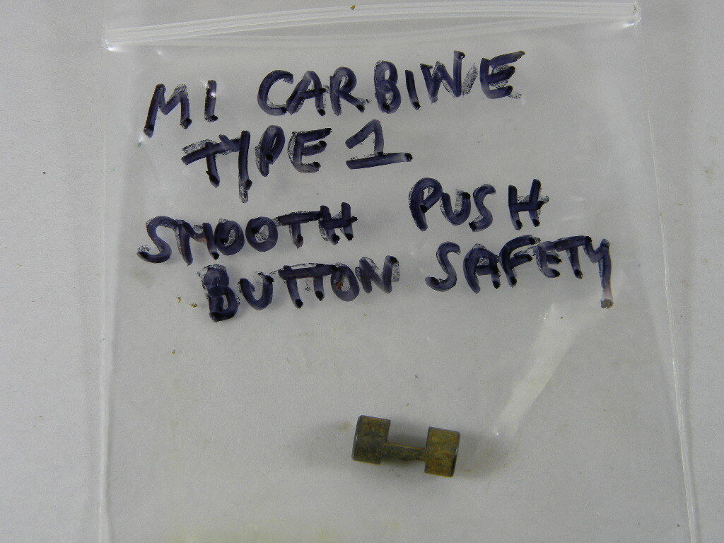 M1C  EARLY SMOOTH PUSH BUTTON SAFETY