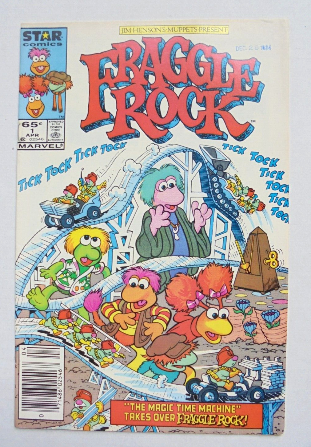 Fraggle Rock #1 Marvel/ Star Comics 1985 Vintage Comic Book Excellent LOOK