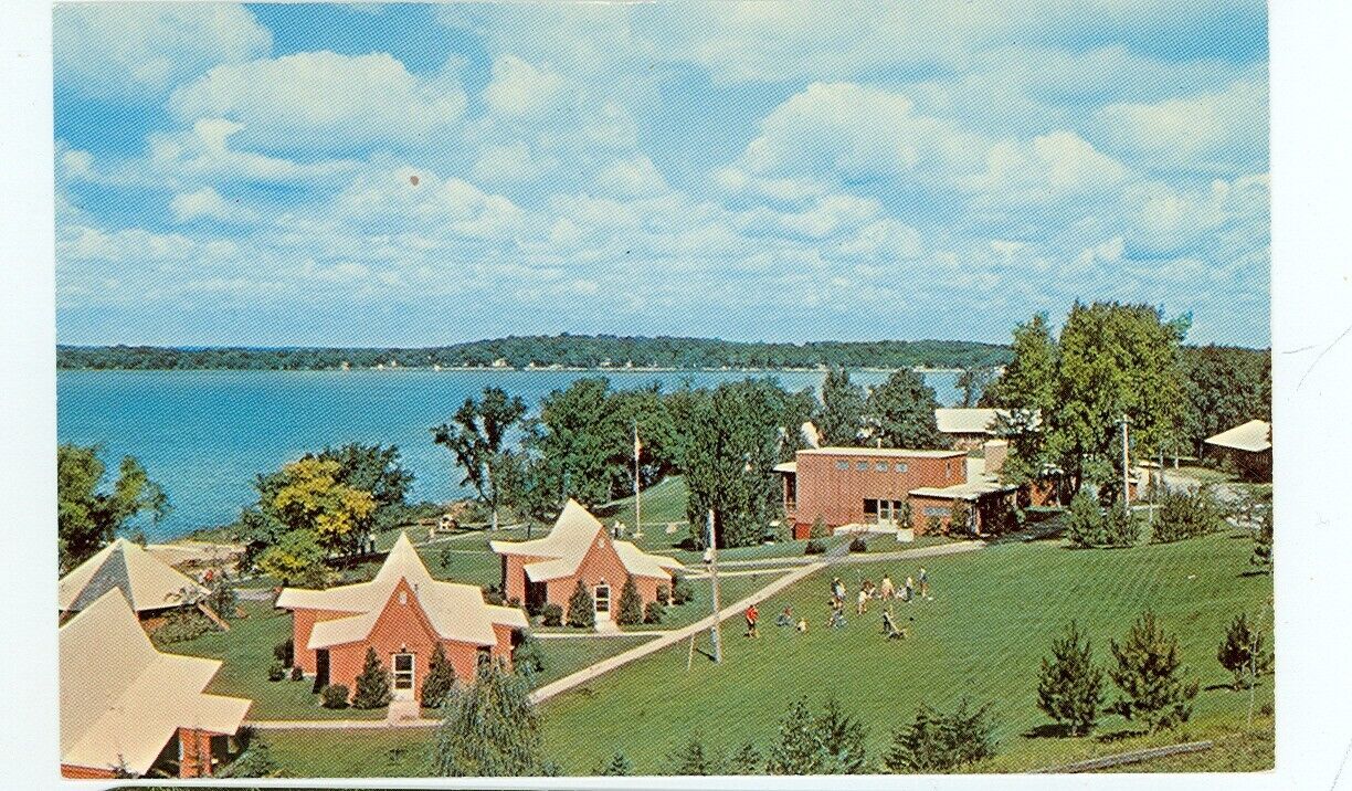 MAPLE LAKE,MINNESOTA-OVERVIEW OF CAMP COURAGE-#86022B-(MN-MMISC*)